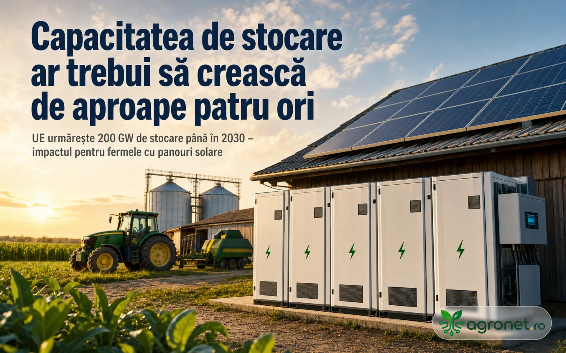Capacitatea de stocare ar trebui să crească de aproape patru ori