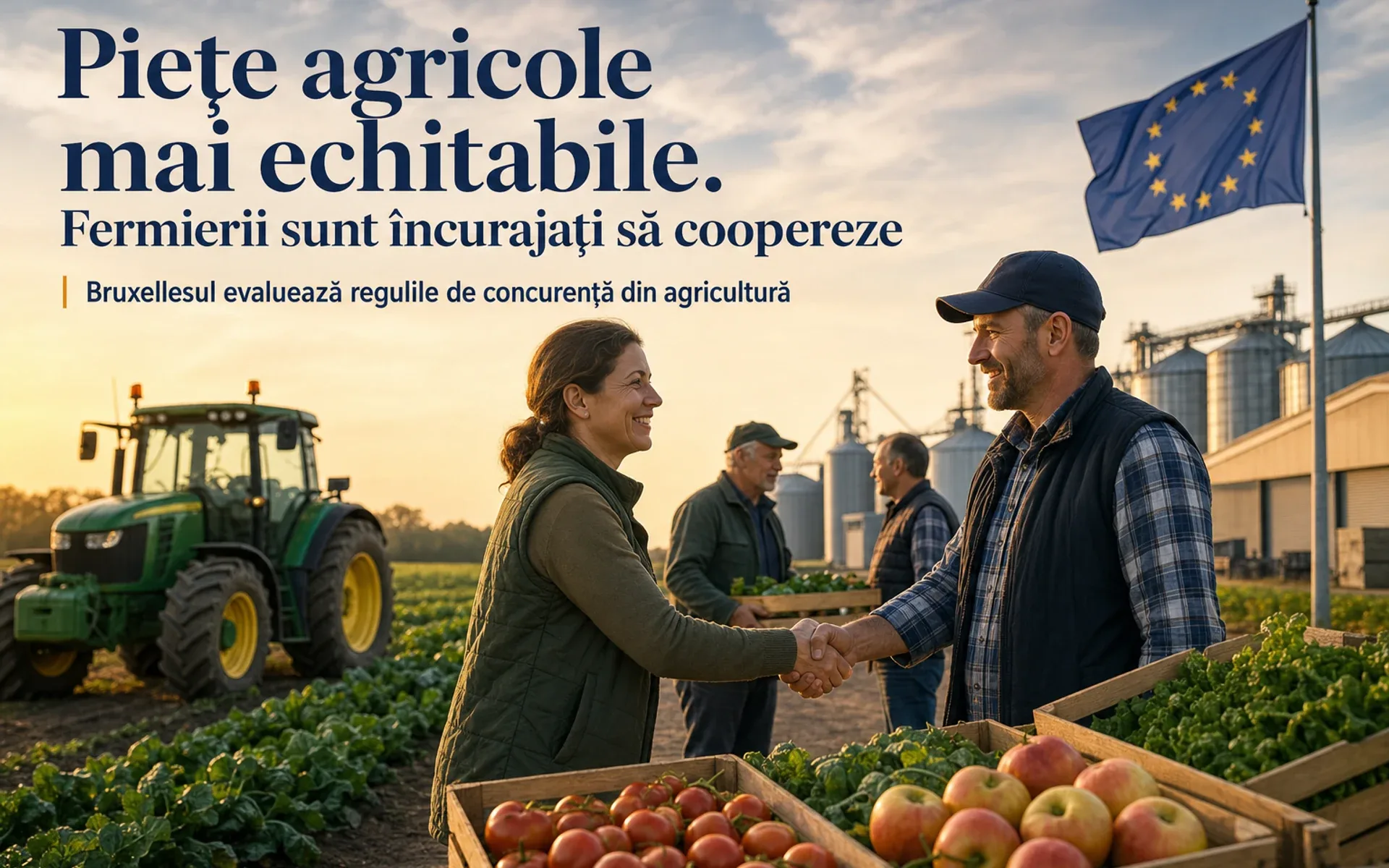 Comisia Europeană susține că regulile de concurență fac piețele agricole mai echitabile – Fermierii sunt încurajați să coopereze
